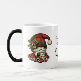 Erstellen Sie Ihren eigenen Karierten Gnome-Weihna Verwandlungstasse