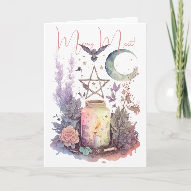 Erstellen Sie Ihren eigenen keltischen Altar Karte (Vorderseite)