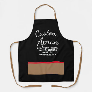 Erstellen Sie Ihren eigenen Koch Baker Custom Imit Schürze