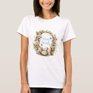 Erstellen Sie Ihren eigenen Korb mit Eiern und Wil T-Shirt