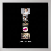 Erstellen Sie Ihren eigenen Letter-I-FotoCollage