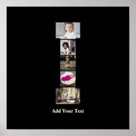 Erstellen Sie Ihren eigenen Letter-I-FotoCollage Poster