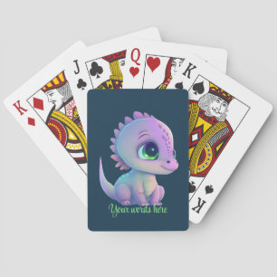 Erstellen Sie Ihren eigenen Lila Baby Dragon Spielkarten