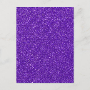 Erstellen Sie Ihren eigenen Lila Glitzer Postkarte