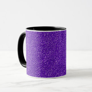 Erstellen Sie Ihren eigenen Lila Glitzer Tasse