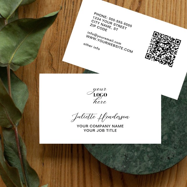 Erstellen Sie Ihren eigenen Logo-Info-QR-Code Mode Visitenkarte (Von Creator hochgeladen)