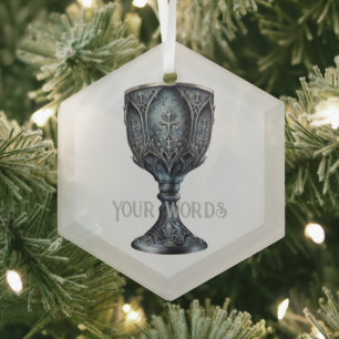 Erstellen Sie Ihren eigenen mittelalterlichen Kelc Ornament Aus Glas