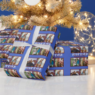 Erstellen Sie Ihren eigenen modernen Bonus Vater 4 Geschenkpapier