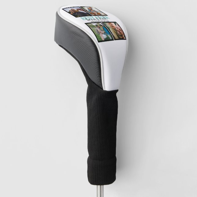 Erstellen Sie Ihren eigenen modernen Bonus Vater 4 Golf Headcover (angewinkelt)