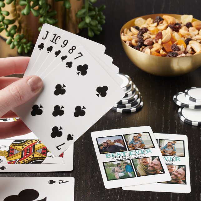 Erstellen Sie Ihren eigenen modernen Bonus Vater 4 Spielkarten (In Situ)