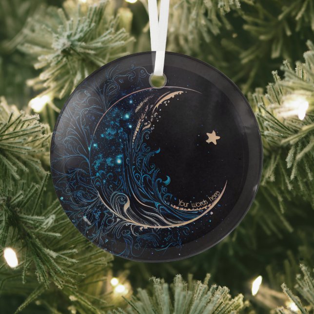 Erstellen Sie Ihren eigenen mystischen Blue & Gold Ornament Aus Glas (InSitu)