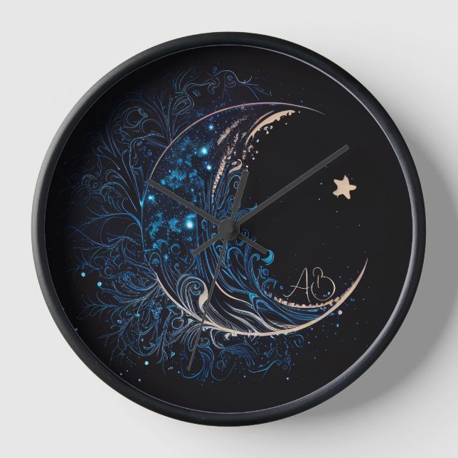 Erstellen Sie Ihren eigenen mystischen Blue & Gold Uhr (Vorderseite)
