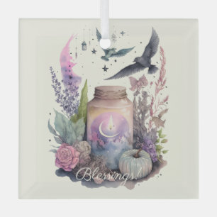 Erstellen Sie Ihren eigenen mystischen Herbst Ornament Aus Glas
