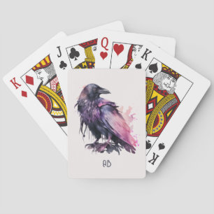 Erstellen Sie Ihren eigenen mystischen schwarzen R Spielkarten