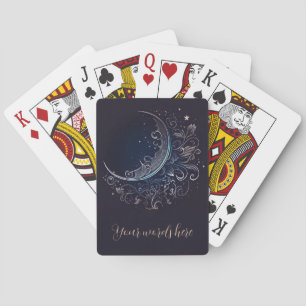 Erstellen Sie Ihren eigenen mystischen Silbermond Spielkarten