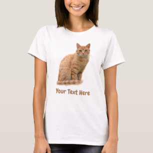 Erstellen Sie Ihren eigenen Niedlichen Cat Foto T  T-Shirt