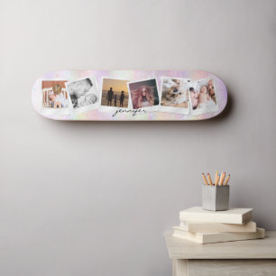 Erstellen Sie Ihren eigenen Niedlichen Girl Rainbo Skateboard