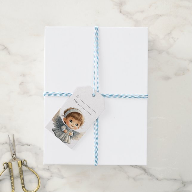 Erstellen Sie Ihren eigenen Niedlichen Jungen Weih Geschenkanhänger (Mit Garn)