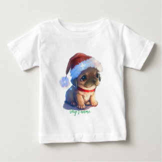 Erstellen Sie Ihren eigenen Niedlichen Welpen-Weih Baby T-shirt