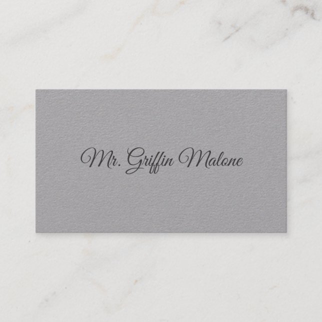 Erstellen Sie Ihren eigenen Personalisierten Absch Telefonnummerkarte (Vorderseite)