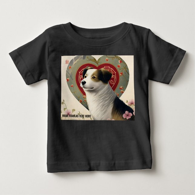 Erstellen Sie Ihren eigenen Personalisierten, benu Baby T-shirt (Vorderseite)