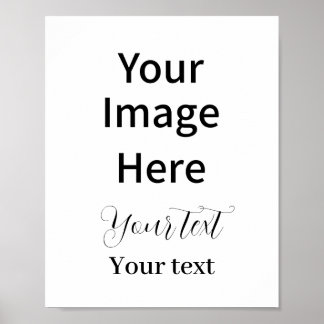 Erstellen Sie Ihren eigenen personalisierten Druck Poster