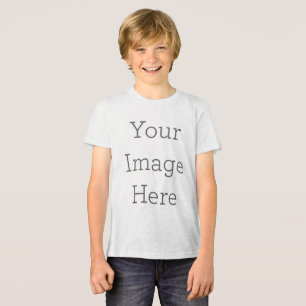 Erstellen Sie Ihren eigenen Premium Boy's Youth Tr Tri-Blend Shirt