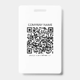Erstellen Sie Ihren eigenen QR-Code | Schwarz und Ausweis