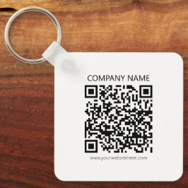 Erstellen Sie Ihren eigenen QR-Code | Schwarz und Schlüsselanhänger