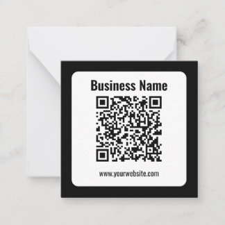 Erstellen Sie Ihren eigenen QR-Code | Transperant Mitteilungskarte