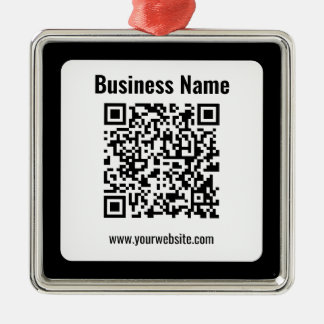 Erstellen Sie Ihren eigenen QR-Code | Transperant Ornament Aus Metall