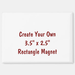Erstellen Sie Ihren eigenen rechteckigen Magneten Magnet
