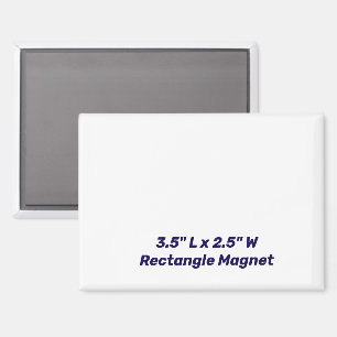 Erstellen Sie Ihren eigenen rechteckigen Magneten Magnet