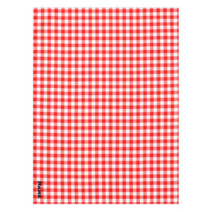 Erstellen Sie Ihren eigenen Red Gingham Tischdecke