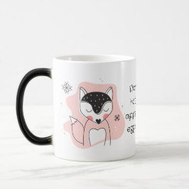 Erstellen Sie Ihren eigenen Retro Fox Orange Weihn Verwandlungstasse