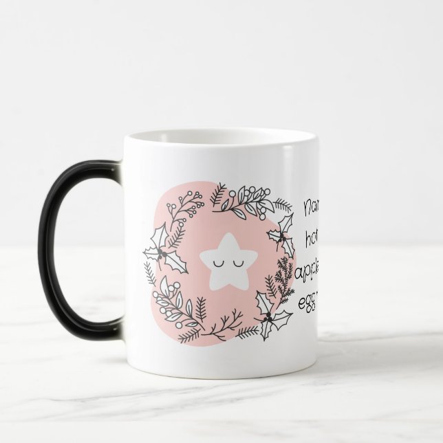 Erstellen Sie Ihren eigenen Retro Weihnachtsstern Verwandlungstasse (Links)