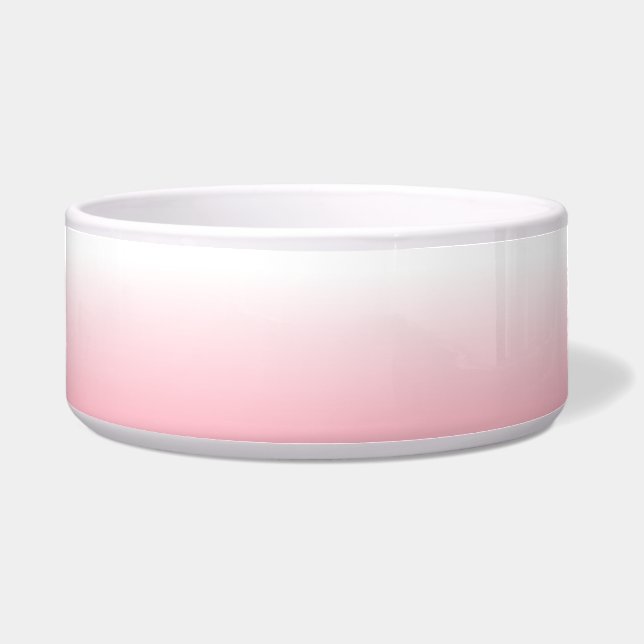 Erstellen Sie Ihren eigenen rosa Ombre Napf (Vorderseite)