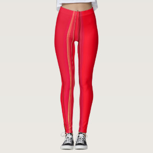 Erstellen Sie Ihren eigenen, roten atemberaubenden Leggings