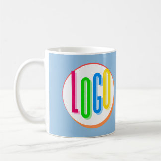 ERSTELLEN SIE IHREN EIGENEN ROUND LOGO-PROTOTYP KAFFEETASSE