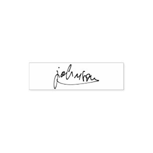 Erstellen Sie Ihren eigenen Signaturnamen Permastempel