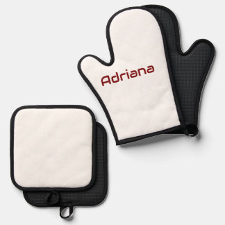 Erstellen Sie Ihren eigenen Silikon-Ofenhandschuh Ofenhandschuh & Topflappen-Set