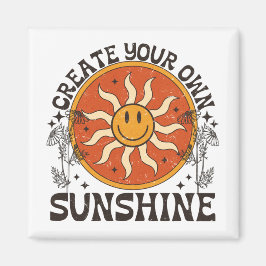 Erstellen Sie Ihren eigenen Sonnenschein Magnet