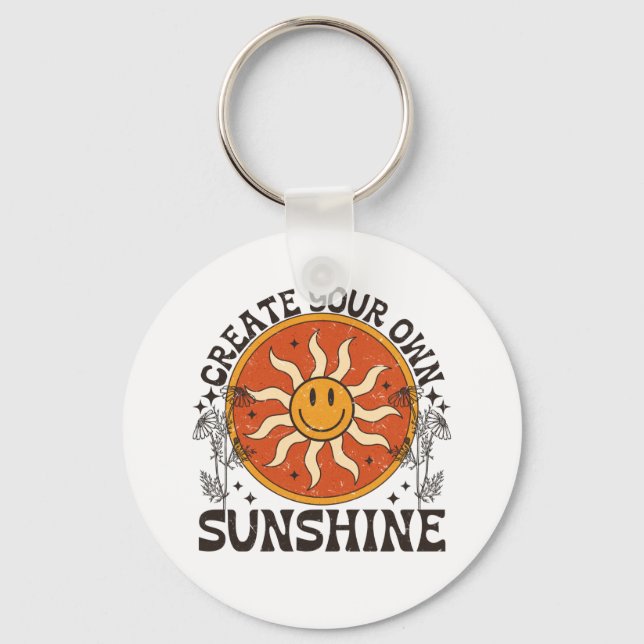 Erstellen Sie Ihren eigenen Sonnenschein Schlüsselanhänger (Vorderseite)