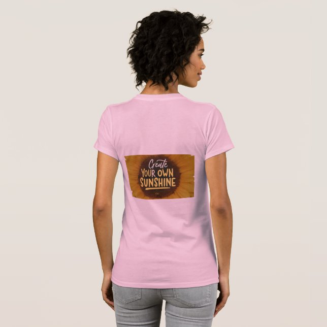 Erstellen Sie Ihren eigenen Sonnenschein T-Shirt (Schwarz voll)