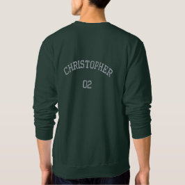 Erstellen Sie Ihren eigenen Spielernamen Jersey Nu Besticktes Sweatshirt