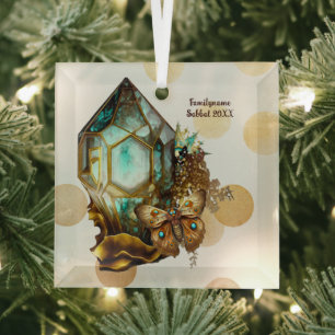 Erstellen Sie Ihren eigenen Steampunk-Schmetterlin Ornament Aus Glas