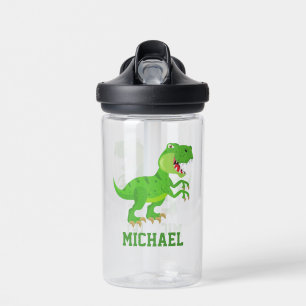 Erstellen Sie Ihren eigenen T-rex Dinosauriernamen Trinkflasche