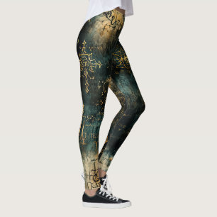 Erstellen Sie Ihren eigenen tealfarbenen magischen Leggings
