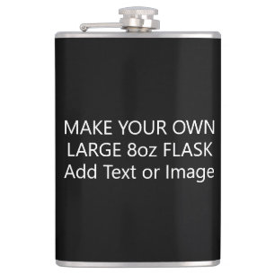 Erstellen Sie Ihren eigenen Text oder Ihr eigenes  Flachmann