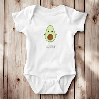 Erstellen Sie Ihren eigenen Text - Whimsical Kawai Baby Strampler